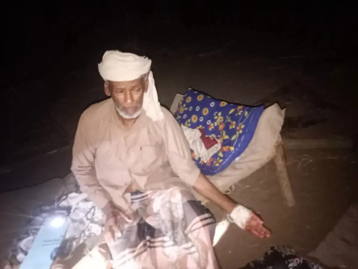 Elderly Civilian Injured in Houthi Attack on Home in Hodeidah