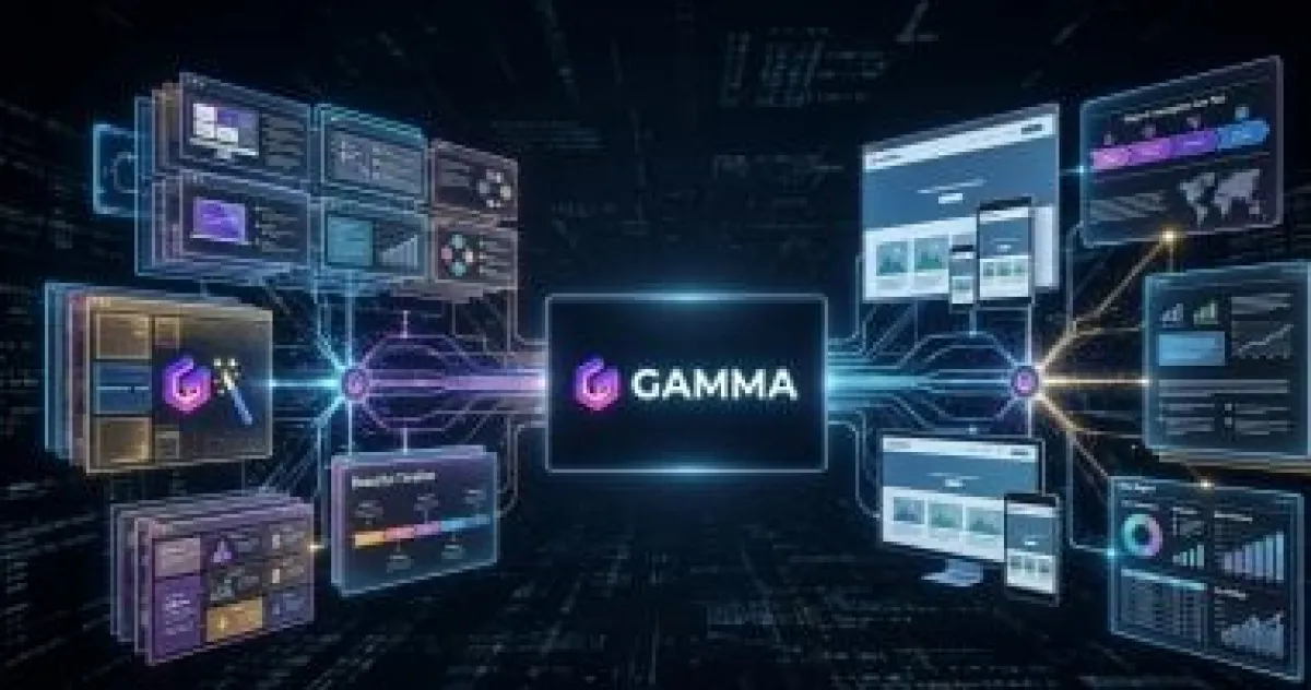 منصة Gamma: كيف تحول ملفاتك ومقالاتك إلى عروض تقديمية احترافية بالذكاء الاصطناعي؟